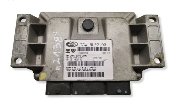 Peugeot 206 Engine control unit/module 9656304580 9647498180 16712064