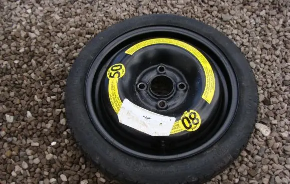 Volkswagen Polo III 6N 6N2 6NF R14 spare wheel 6N0601025G
