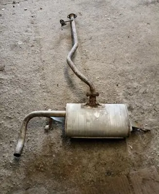 Suzuki Grand Vitara II Muffler/silencer 