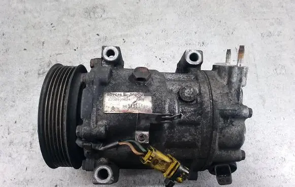 Citroen C4 Grand Picasso Air conditioning (A/C) compressor (pump) 9651911480
