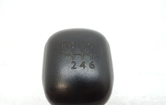 Gear lever shifter trim leather/knob