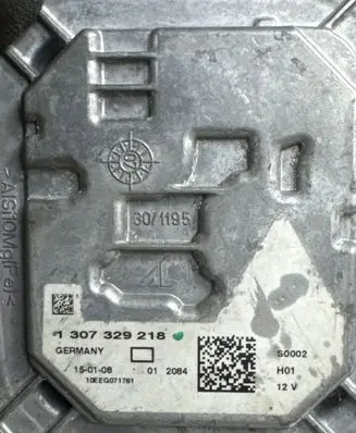 Audi A4 S4 B8 8K Headlight ballast module Xenon 1307329218