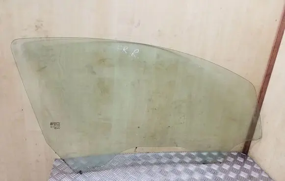 Opel Corsa D Front door window/glass (coupe) 