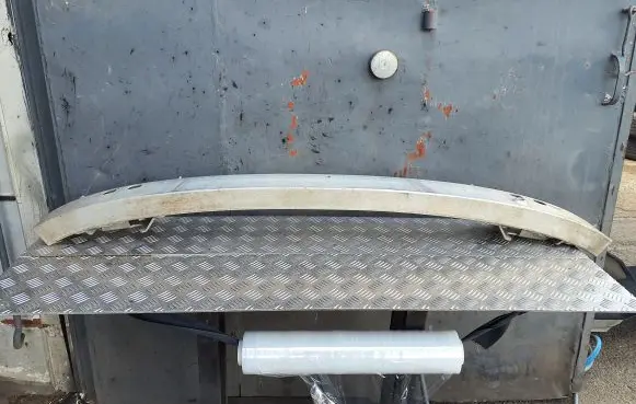 Rear bumper support beam