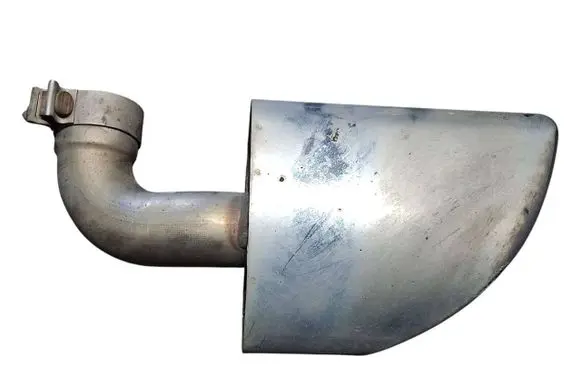 Volkswagen Touareg II Muffler/silencer 7P6253681S
