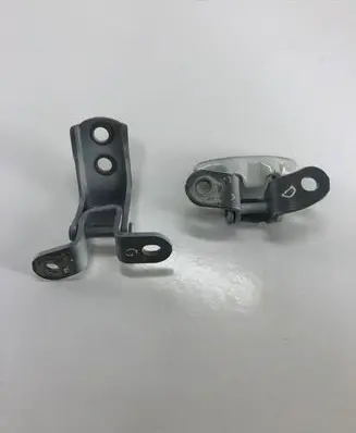 Front door hinge set