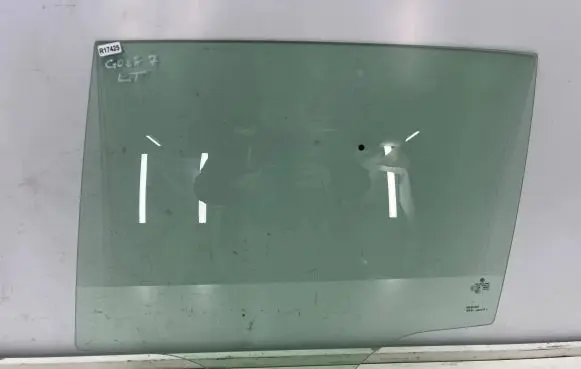 Volkswagen Golf VII Rear door window glass 5g6845025