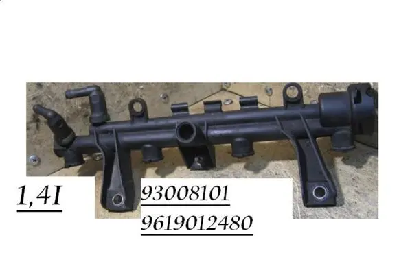 Citroen Berlingo Fuel main line pipe 93008101 9619012480