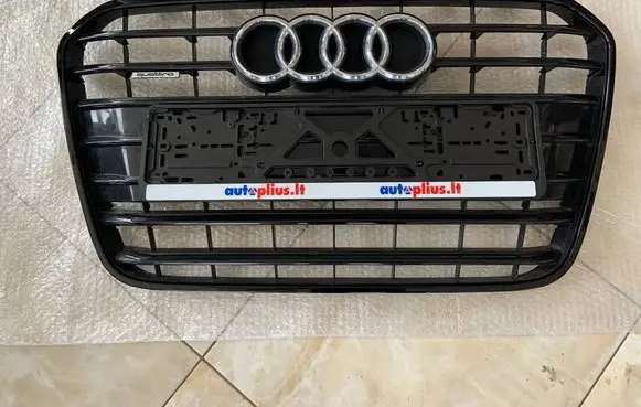 Front bumper upper radiator grill