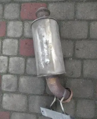 Mercedes-Benz B W246 W242 Muffler/silencer A2464910400