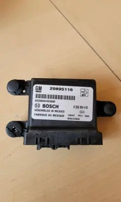 Chevrolet Cruze Parking PDC control unit/module 20895116 6002JC0000 0263004415