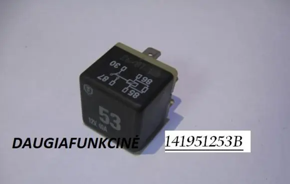 Audi A3 S3 8L Other relay 141951253B