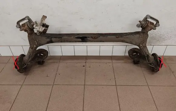 Audi A2 Rear axle beam 