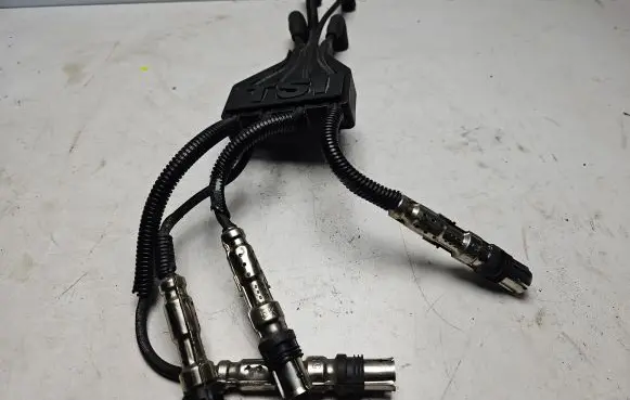 Volkswagen Golf VI Ignition plug leads 4012300A 03F905487 NGK