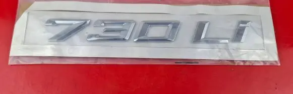 BMW 7 G11 G12 Rear door emblem/model letters B400130134 10002509R 1053394