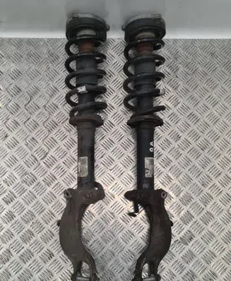 Audi Q7 4M Front shock absorber with coil spring 4M0131T