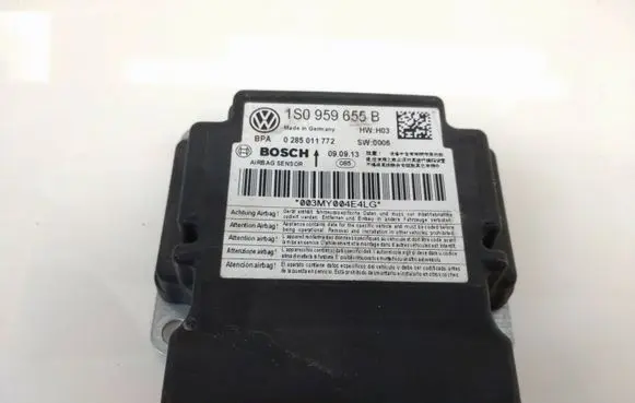 Volkswagen Up Airbag control unit/module 1S0959655B 0285011772