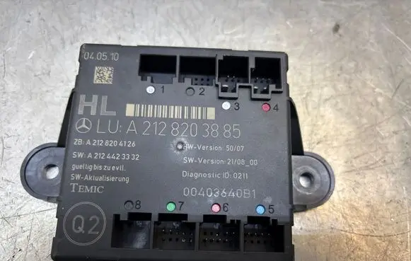 Mercedes-Benz E AMG W212 Door control unit/module A2124423332 A2128203885