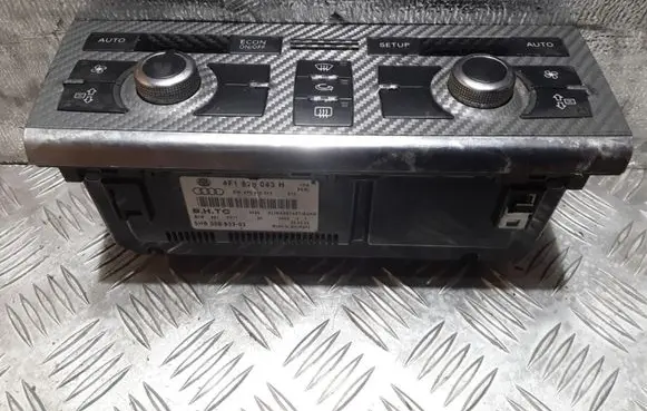 Audi A6 S6 C6 4F Climate control unit 4F1820043H 5HB00883303