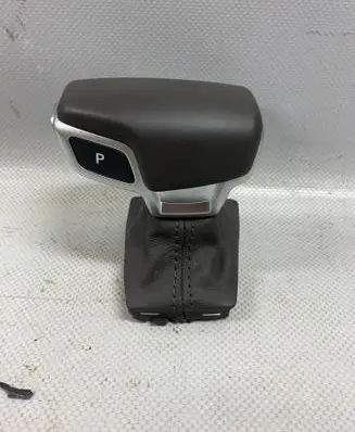 Audi Q7 4M Gear lever shifter trim leather/knob 4M1713140G 4M1713139F