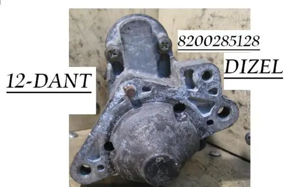 Renault Laguna II Starter motor 8200285128