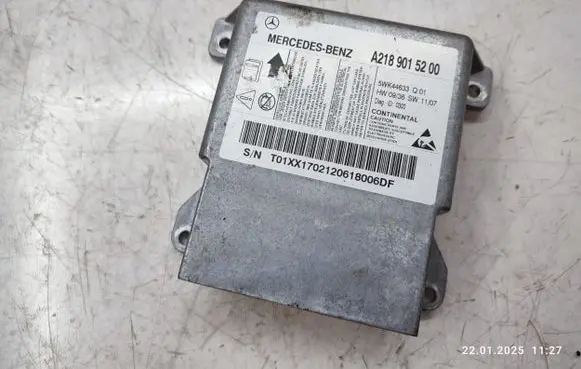 Mercedes-Benz CLS C218 X218 Airbag control unit/module A2189015200