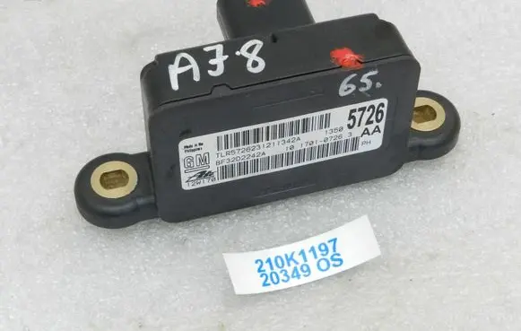 Opel Astra J ESP acceleration yaw rate sensor 124737513505726