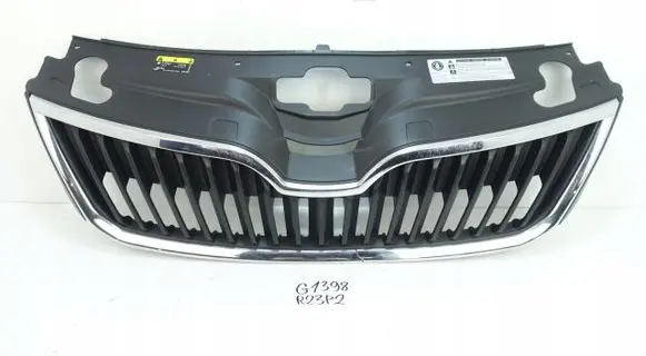 Skoda Rapid (NH) Front bumper upper radiator grill 5JA853668