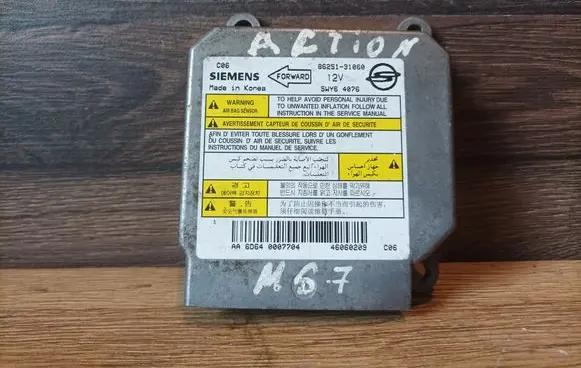 SsangYong Actyon Airbag control unit/module 8625131060 5WY64076