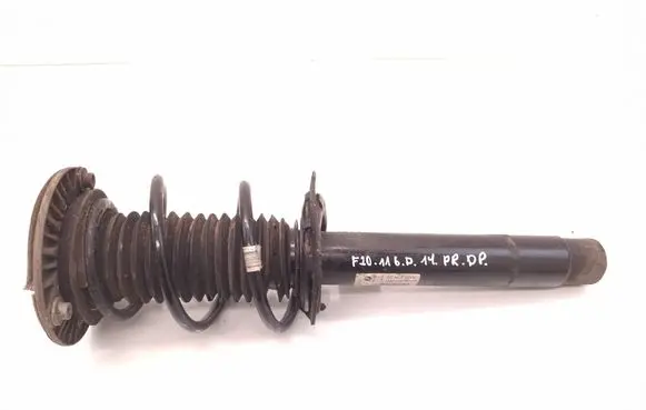 Front shock absorber with coil spring