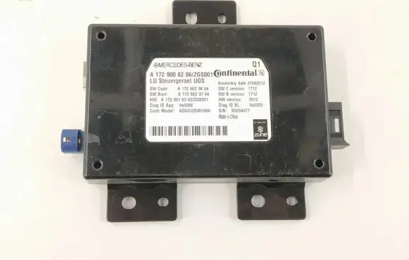 Mercedes-Benz GLE (W166 - C292) MMI control unit 1729008206 1729006008