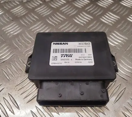 Nissan Qashqai Hand brake control module 360324BA0A