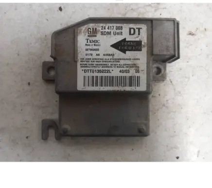 Opel Combo C Airbag control unit/module 24417008 DTT0135222L 327963935