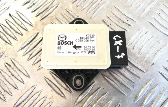 Mazda CX-7 ESP acceleration yaw rate sensor 0265005744 F189437Y1 7030435