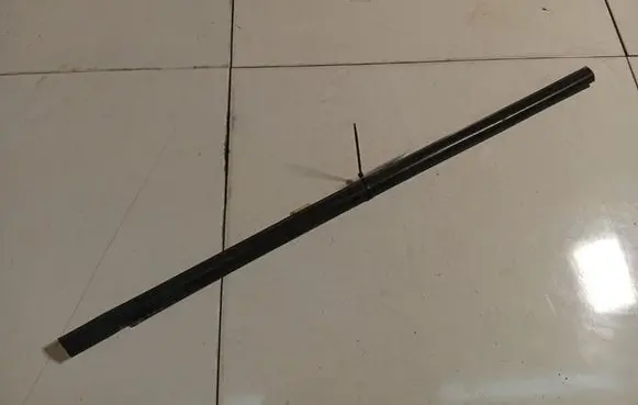 Mazda 323 Rear door glass trim molding 