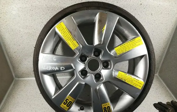 R17 spare wheel