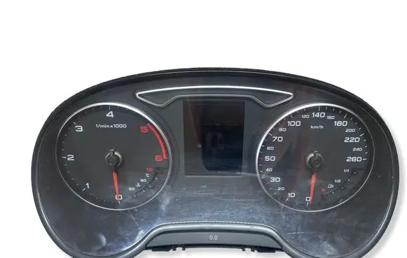 Audi A3 S3 8V Speedometer (instrument cluster) 8V0920870H VDD02408 1355011174