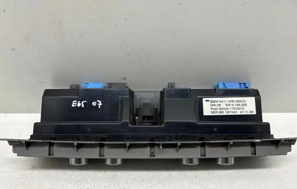 BMW 7 E65 E66 Climate control unit 6981405 900251750010