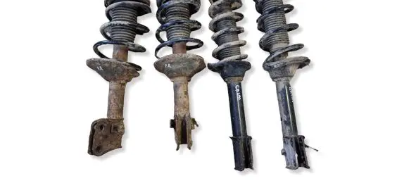 Subaru Forester SF Set of springs and shock absorbers (Front and rear) 