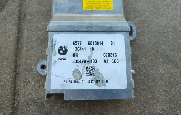 BMW X1 F48 F49 Airbag control unit/module 6818814 13044110