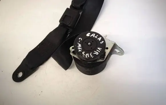 Ford C-MAX I Middle seatbelt (rear) 3M51R611B68FA 609935400