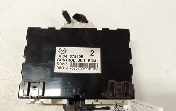 Mazda 5 Door central lock control unit/module CD3467560B K0216 06C19