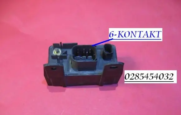 Glow plug pre-heat relay