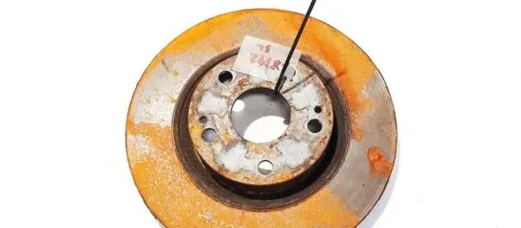 Front brake disc