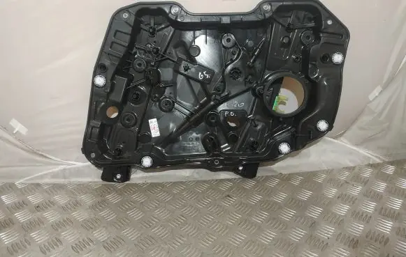 Front door window regulator with motor