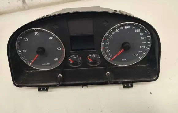 Volkswagen Touran I Speedometer (instrument cluster) 1T0920864A V0002000 VDDC242505