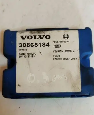 Volvo S40, V40 Immobilizer control unit/module 30865184 30865185 F005V00074