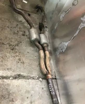 Infiniti FX Muffler/silencer 8k0253211