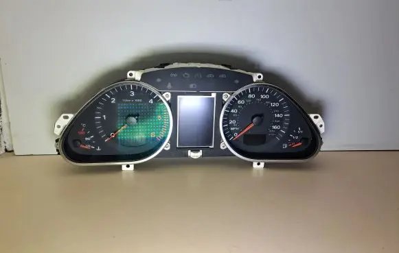 Audi A6 S6 C6 4F Speedometer (instrument cluster) 4F0920982T 4F0910930C