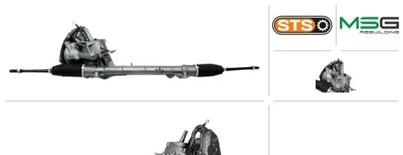 Opel Corsa F Steering rack mechanical part 1666753480 1648300580 9834749280
